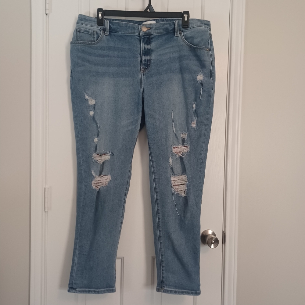 Lane Bryant Boyfriend Jeans Plus Sz 18